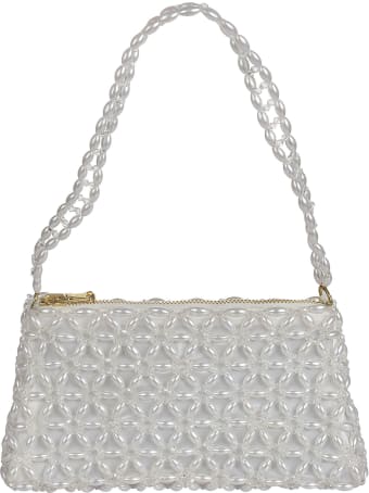 Shrimps Dawson Structured Flower Beaded Bag