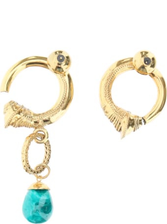 Patou Mismatching Hoop Earrings