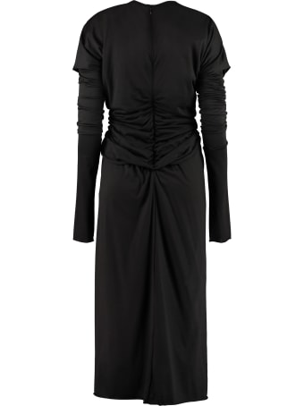 Dolce & Gabbana Draped Jersey Dress