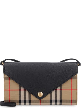 Burberry Fabric Wallet On Chain