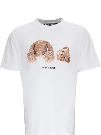 Palm Angels Bear Print Jersey T-shirt