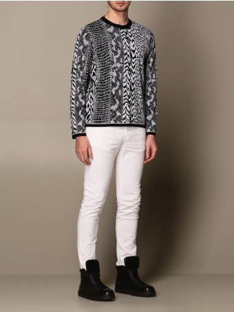 Roberto Cavalli Sweater Roberto Cavalli Animalier Crewneck Sweater