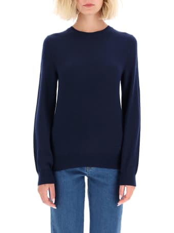 Tory Burch Cashmere Sweater With Logo Buttons