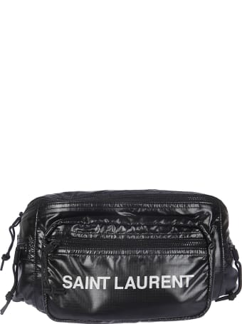 Saint Laurent Logo Front Print Belt Bag