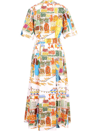 Alessandro Enriquez 'love Market' Cotton Dress