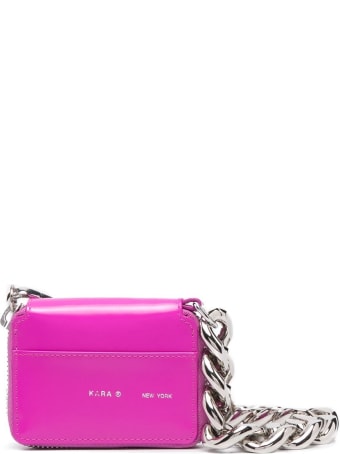 Kara Leather Bike Crossbody Wallet