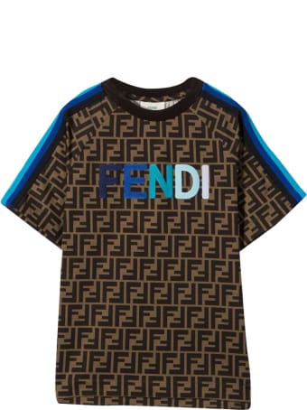 Fendi Brown Teen T-shirt