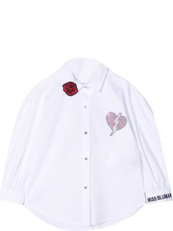 Miss Blumarine White Shirt