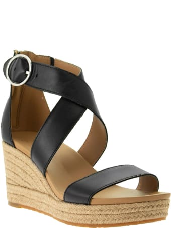 UGG Hylda - Leather Sandal With Wedge