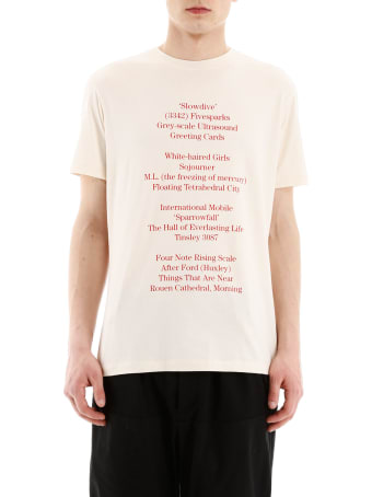 Raf Simons History Of The World Print T-shirt