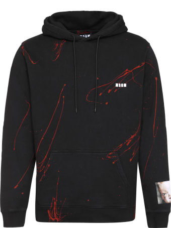 MSGM Cotton Hoodie Dario Argento X Msgm