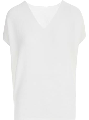 Anneclaire V Neck S/s Sweater