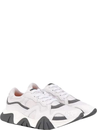 Young Versace White Sneakers Teen