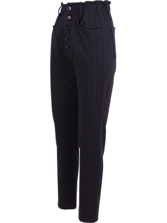 High 'stance' Rayon Trousers