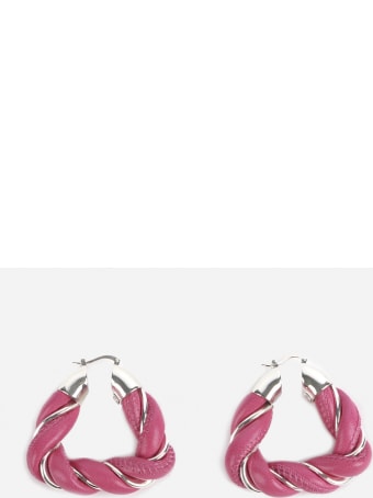 Bottega Veneta Silver And Tassel Earrings