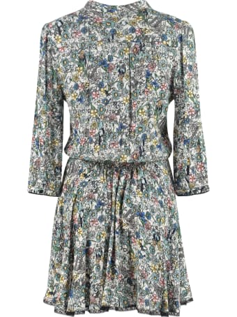 Zadig & Voltaire Raspail Gathered Printed Dress