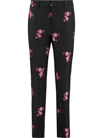 RED Valentino Wool Blend Tailored Trousers