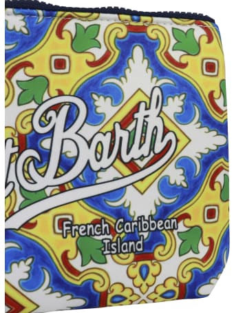 MC2 Saint Barth Aline Barcellona Tile 01 Pocket Square