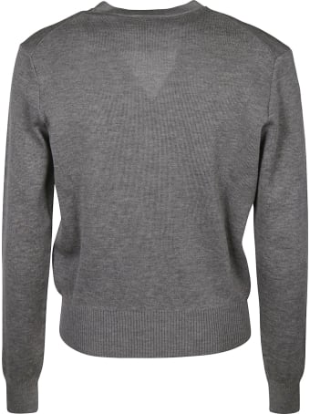 Ami Alexandre Mattiussi V-neck Buttoned Cardigan