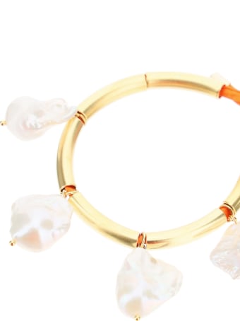 Timeless Pearly Bracelet With Baroque Pearls