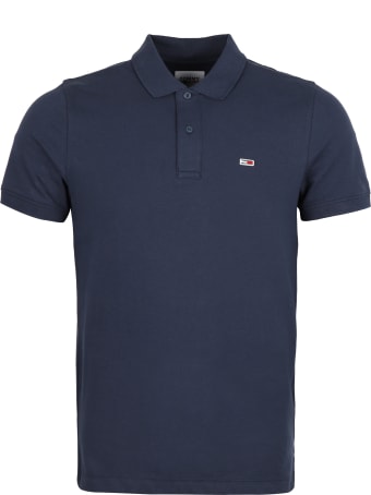 Tommy Jeans Logo Cotton-piqué Polo Shirt