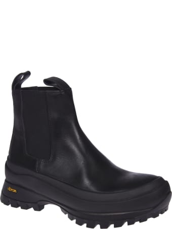 Jil Sander Elasticated Side Panel Ankle Boots