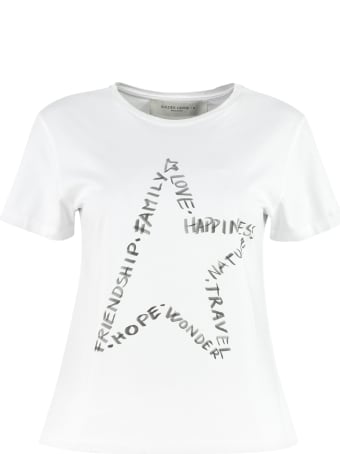 Golden Goose Printed Cotton T-shirt