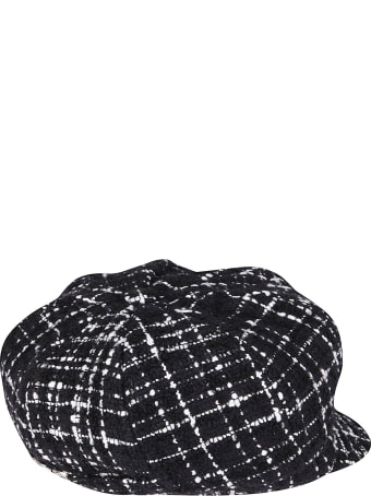 Dolce & Gabbana Black And White Cotton Hat