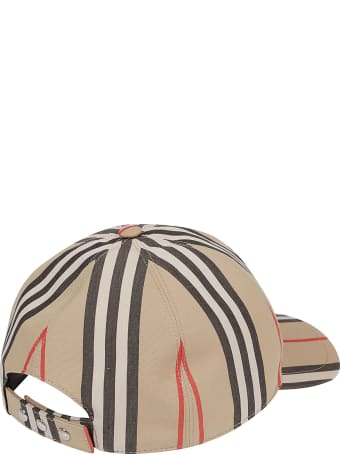 Burberry Cappello Stripe Tb Baseball