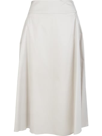 Max Mara Ecru' Negozi Skirt
