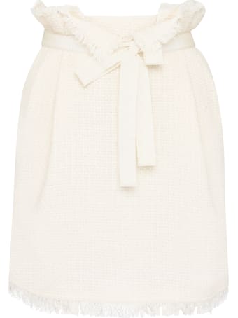 Alberta Ferretti Cotton-blend Skirt