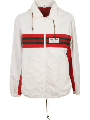 Gucci Logo Stripe Detail Jacket