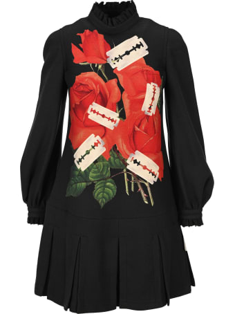 Undercover Jun Takahashi Undercover Rose Prnt Mini Dress