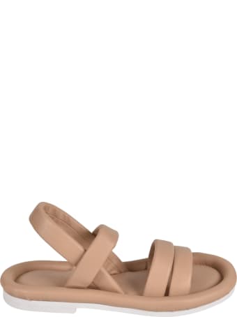 Del Carlo Fluffy Flat Sandals