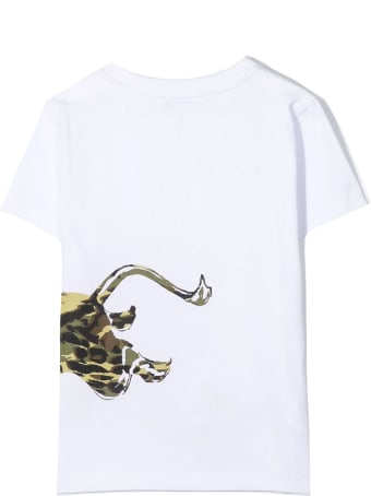 Givenchy White Cotton T-shirt