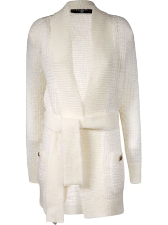 Balmain Belt-tie Knitted Cardigan