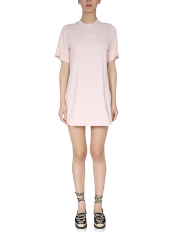Stella McCartney T-shirt Dress With Logo Print