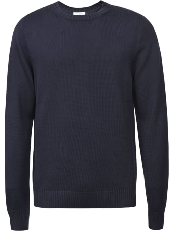 Malo Plain Ribbed Sweatshirt