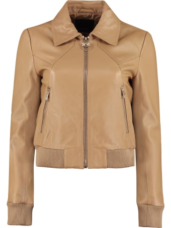 Pinko Ridge Leather Jacket