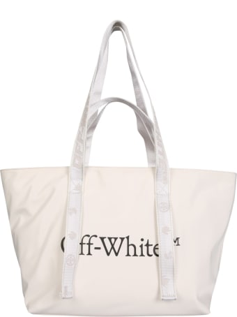 Off-White Tote Bag With Logo