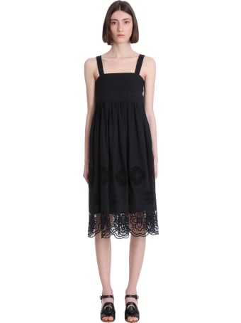 See by Chloé Dress In Black Cotton