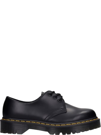 Dr. Martens 1461 Bex Lace Up Shoes In Black Leather