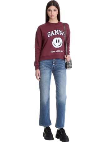 Ganni Jeans In Blue Denim