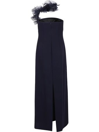 Ralph Lauren Black Label Lowell Tulle-cady Gown