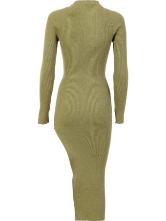 WANDERING Asymetric Knit Dress