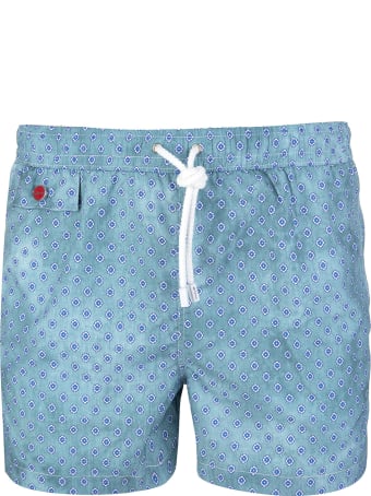 Kiton Printed Swimming Trunks
