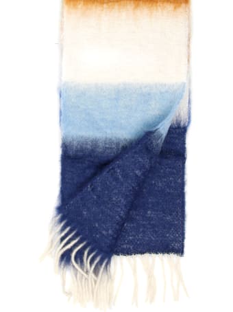 Lovat & Green Multicolor Striped Scarf