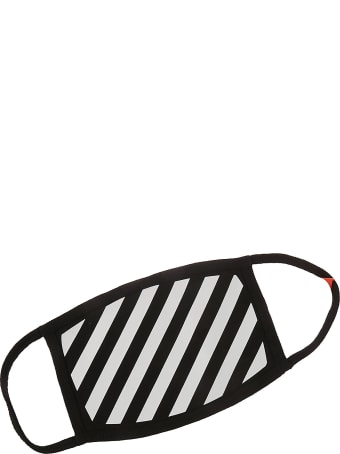 Off-White Diag Stripe Mask