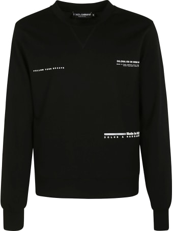 Dolce & Gabbana Feel Your Soul Printed Sweatshirt