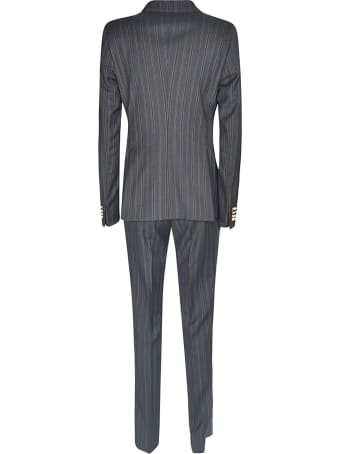 Tagliatore Single-breasted Stripe Blazer